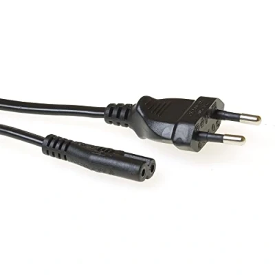 Afbeelding van ACT AK5020 230V Stroomkabel Euro/C7 Female Zwart 1,5 meter