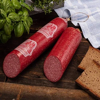 Afbeelding van Wurstbaron® Salami huis hele bar 1 kg