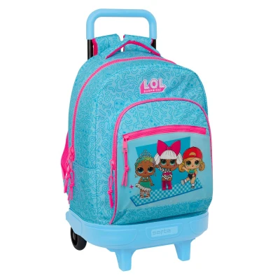 Afbeelding van Schoolrugzak met Wielen LOL Surprise! Divas Blauw 33 X 45 22 cm