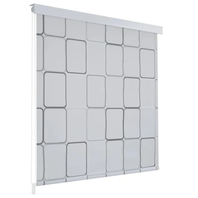 Afbeelding van Rolgordijn voor douche 160x240 cm vierkant