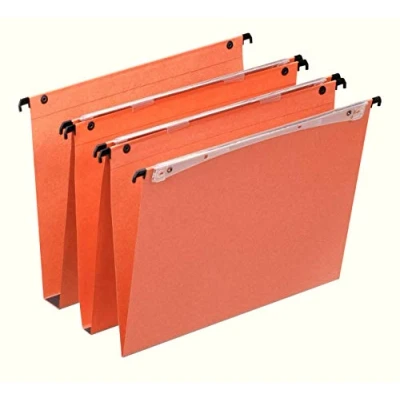 Afbeelding van Esselte hangmappen voor laden Uniscope tussenafstand 330 mm, bodem 30 met haken en knopen hangmap
