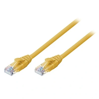Afbeelding van UTP Category 6 Rigid Network Cable LINDY 48062 Yellow 1 m Unit