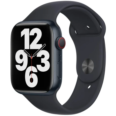 Afbeelding van Apple Original Sport Band Watch 42mm / 44mm 45 mm 45mm 49mm Midnight S/M MPLT3ZM/A