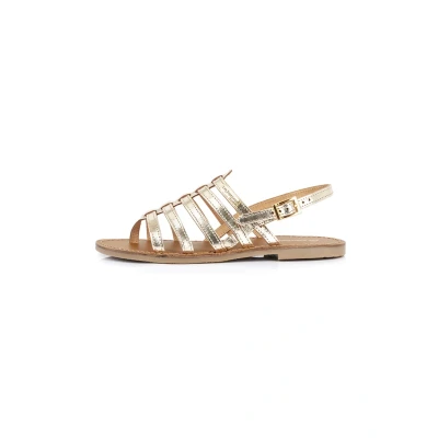 Afbeelding van Les Tropeziennes par M Belarbi Herilo Teensandalen, Dames, Maat: 41, Or Leer