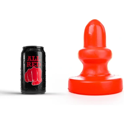 Afbeelding van All Red Buttplug 17 x 8 cm rood