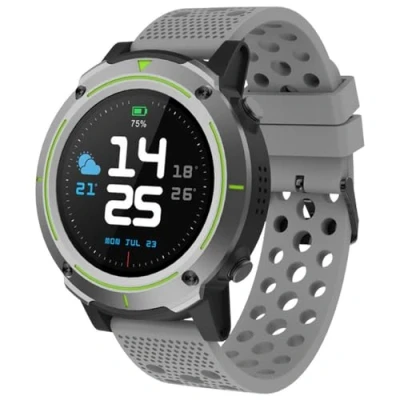Afbeelding van Denver Smartwatch GPS Belfunctie Sportmodus Stappenteller Slaapactiviteit Hartslag, Bloeddrukmeter IP68 SW510 Grijs