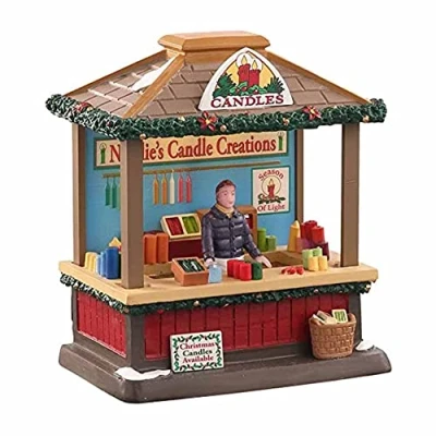Afbeelding van Christmas candles, b/o (3v) LEMAX