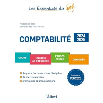 Afbeelding van COMPTABILITE 2024 2025 COURS QCM EXERCICES ETUDES DE CAS