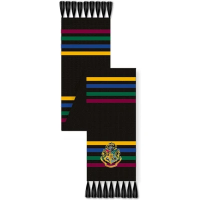 Afbeelding van Harry Potter Hogwarts Crest Scarf Zwart