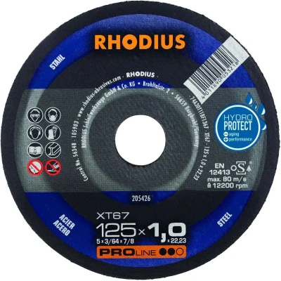 Afbeelding van Doorslijpschijf 125x1 PROLINE