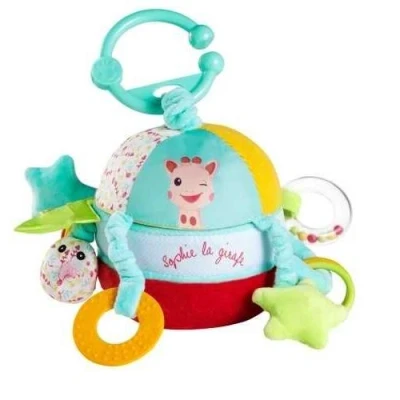 Image de Balle en peluche Sophie la Girafe Le monde des surprises Vulli