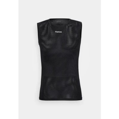 Afbeelding van GripGrab Ultralight Mesh Mouwloos Base Layer Zomer Fiets Ondershirt Polygiene Zweethemd Zwart Heren Maat L
