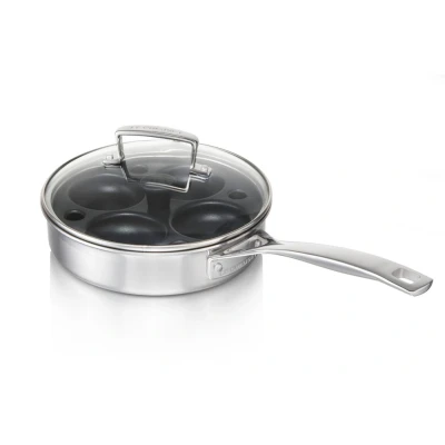 Afbeelding van Le Creuset Rvs Pocheerpan 20cm 1,5l