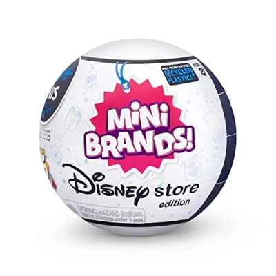 Afbeelding van ZURU 5 verrassingen mini Disney merken figuur echte miniaturen uit de speelgoedwinkel om te verzamelen 77114GQ2
