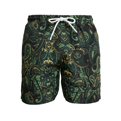 Afbeelding van Urban Classics Zwemshorts, Heren, Maat: Large, Darkgreen