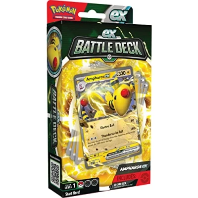 Afbeelding van Pokemon TCG: Ampharos ex Battle Deck (Klaar om 60 kaarten te spelen)