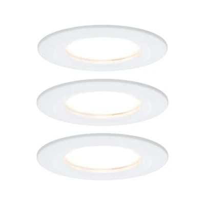 Afbeelding van Paulmann set LED 3x6,8W 2700K 51mm wt mat/alu
