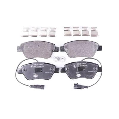 Afbeelding van HELLA 8DB 355 016 071 Remblokkenset Met slijtage waarschuwingscontact remzadelschroef toebehoren FIAT: Fiorino Van, 500 Hatchback