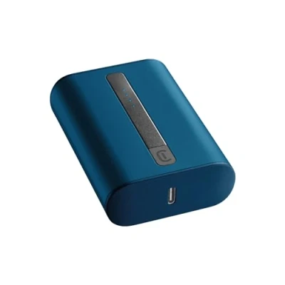 Afbeelding van Cellularline Draagbare lader, thunder 10000mAh usb c, blauw
