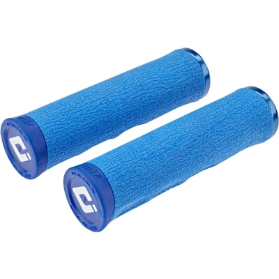 Afbeelding van ODI F 1 Series Dread Lock On 2.1 Mountainbike Handvatten, blauw Lengte 130mm