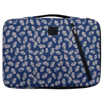 Afbeelding van Exacompta Laptophoes Zen kunstvezel Blauw tot 35,6 cm (14 inch) (14&quot;, Universeel), Laptoptas,
