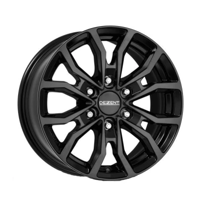 Afbeelding van Dezent Kc Black 8.0x17 6x114.3 ET30 66.1 Velg