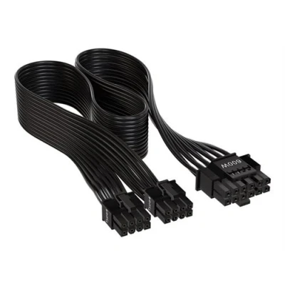 Image de CORSAIR Câble d&#039;alimentation 12VHPWR (F) pour Alimentation PCIe de 8 broches plat, jusqu&#039;à 600 W TDP