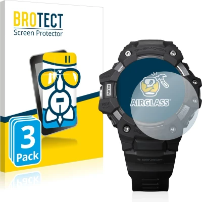 Afbeelding van BROTECT Screenprotector voor Casio G Shock GBD H1000 Folie Beschermfolie Beschermglas transparant (3 Stuks)