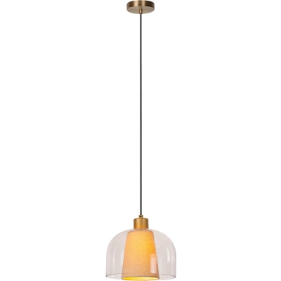 Afbeelding van Lucide GUNHILD Hanglamp Ø 24 cm 1xE27 Transparant