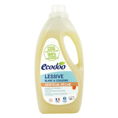 Afbeelding van Ecodoo Wasmiddel vloeibaar perzik 2 liter