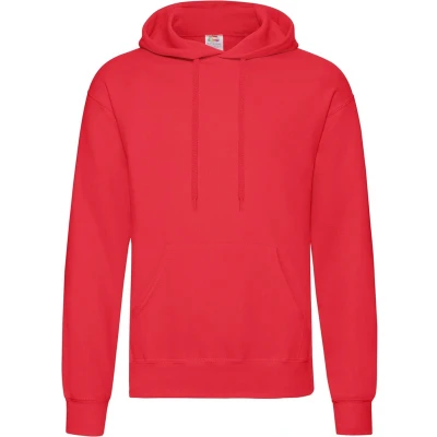 Afbeelding van Fruit of the Loom Herren Kleding Sweatshirts en Hoodies Rood 3XL