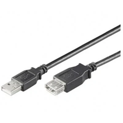 Image de Rallonge USB 2.0 A/A HiSpeed, noir, 3.00m