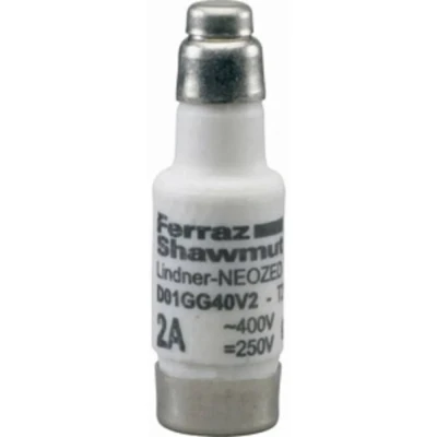 Afbeelding van Mersen 01700.016000 Neozed zekering Afmeting zekering: D01 16 A 400 V