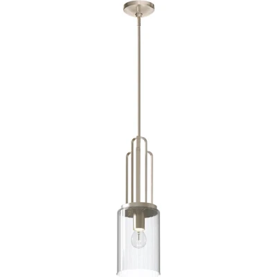 Afbeelding van Kichler LED Pendelarmatuur Kimrose 1X E27 Max 60W Dimbaar Polished Nickel
