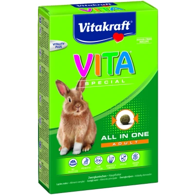 Afbeelding van Vitakraft Vitaspecial Adult Dwergkonijn Konijnenvoer 600 g