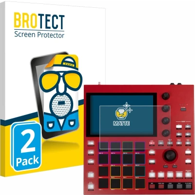 Afbeelding van BROTECT Screenprotector voor Akai MPC One+ Folie Beschermfolie matte (2 Stuks)