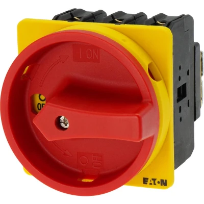 Afbeelding van Eaton P3 100/EA/SVB Nokkenschakelaar Uitschakelbaar 100 A 690 V 1 x 90 Geel, Rood stuk(s)