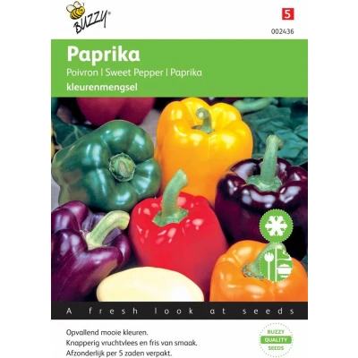 Afbeelding van Paprika 5 Kleurenmengsel Buzzy