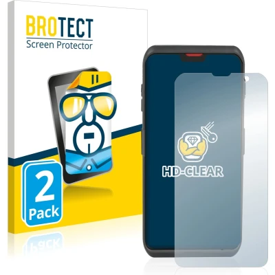 Afbeelding van BROTECT Screenprotector voor Honeywell Scanpal EDA52/ EDA5S Folie Beschermfolie transparant (2 Stuks)