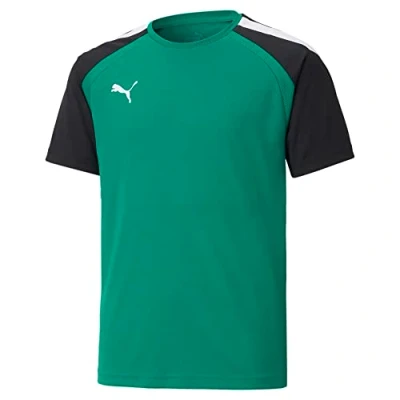 Afbeelding van Puma Teampacer Shirt Korte Mouw Kinderen Groen / Zwart Maat: 152
