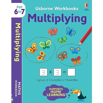 Afbeelding van Usborne Workbooks Multiplying 6 7