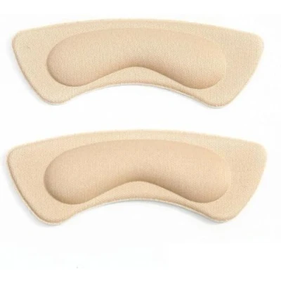 Afbeelding van *** 4x Zelfklevende hielbescherming Beige pads 2 Paar foam hielkussen mulicolor one size van Heble®