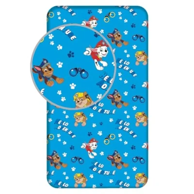 Afbeelding van PAW Patrol Hoeslaken, Friends Eenpersoons 90 x 200 cm Katoen