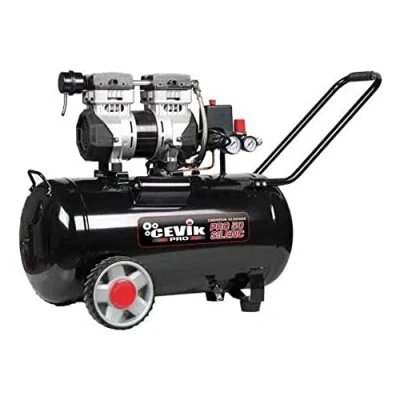 Afbeelding van Cevik 2020 stille compressor 50 l 1,5 HP Pro CA PRO50SILENC, zwart, 0