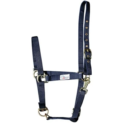 Afbeelding van Harry&#039;s Horse Halster 3x Verstelbaar Navy Pony