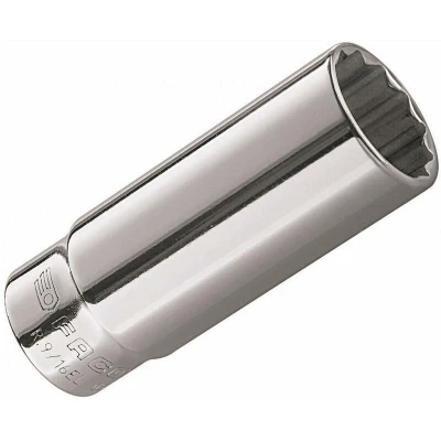 Afbeelding van FACOM R.9/16EL dop 1/4&quot; lang dunwandig twaalfkant 9/16&quot;