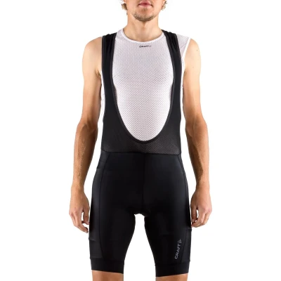 Afbeelding van Rise Bib Fietsbroek Heren Black 990 S Zwart