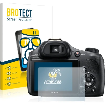 Afbeelding van BROTECT Screenprotector voor Sony Cyber Shot DSC HX400V Folie Beschermfolie Beschermglas transparant
