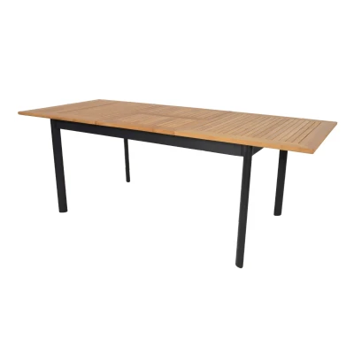 Afbeelding van Lesli Living Uittrektafel Monza Antraciet 152/210x89cm