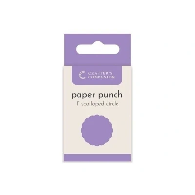 Afbeelding van CC Flower Paper Punch Scalloped Circle 1